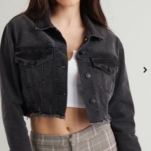 GARAGE • Black Cropped Jacket